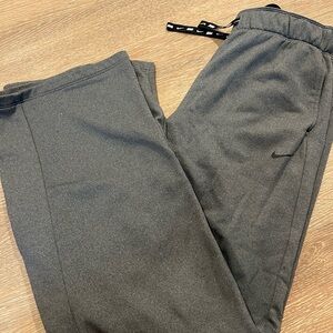 Grey Nike sweatpants